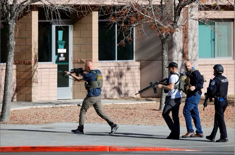 Tiroteo en universidad dejó tres personas muertas en Nevada, Estados Unidos