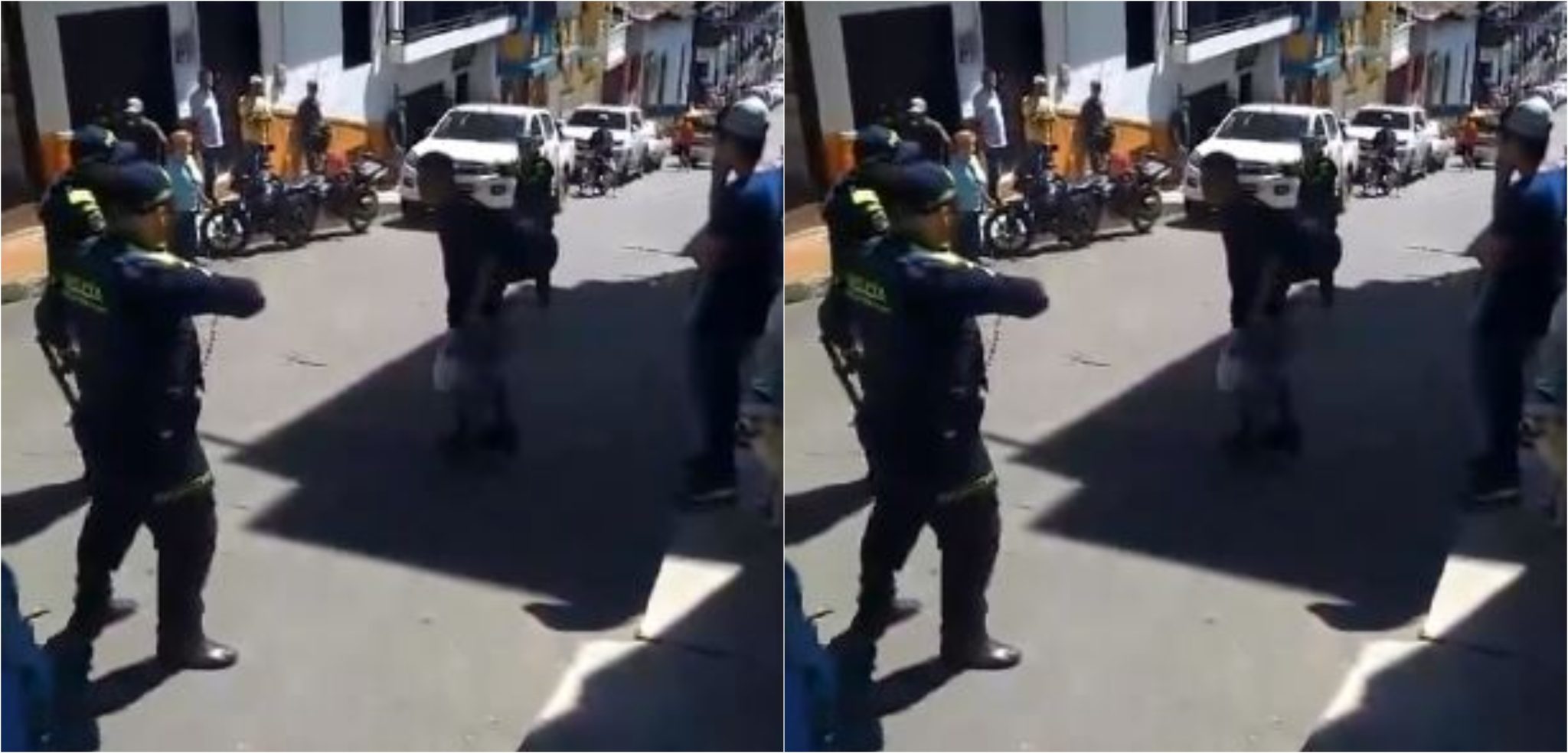 [Video] Presunto ladrón fue neutralizado por la Policía en Jericó