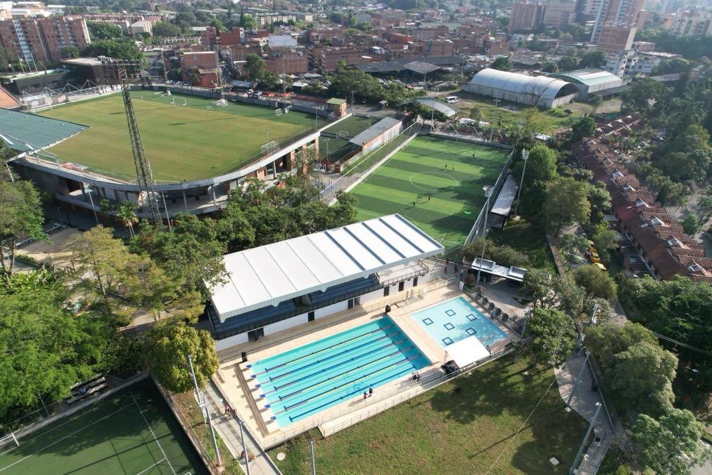 Polideportivo Sur estrenó su nuevo complejo de piscinas