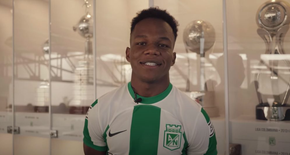 Edwin Torres fue presentado por Atlético Nacional