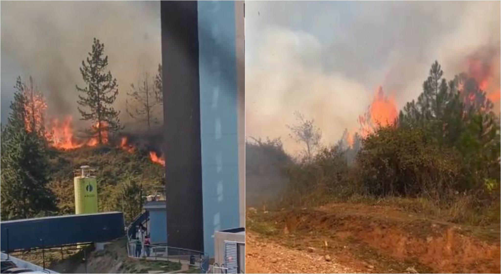[Actualización] Más de 200 personas intentan apagar el incendio en Bello