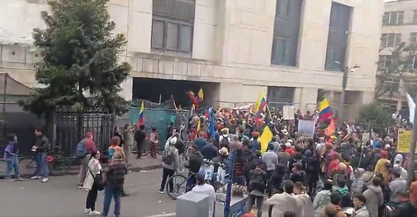Fiscalía rechaza manifestaciones en el Palacio de Justicia y se solidariza con los magistrados