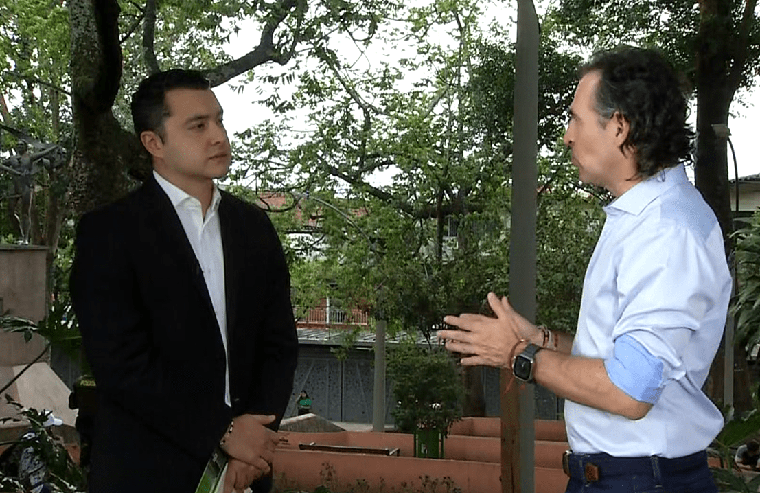 Alcalde Federico Gutiérrez habló en exclusiva con Noticias Telemedellín sobre la situación en El Poblado