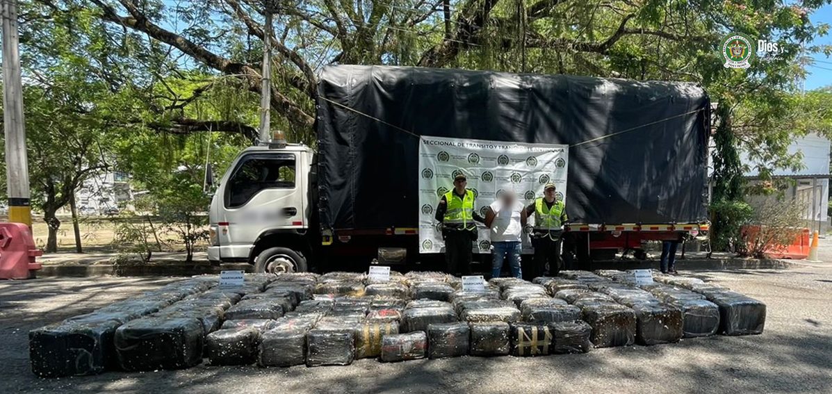 Autoridades incautan una tonelada de marihuana en La Pintada que iba camuflada en icopor