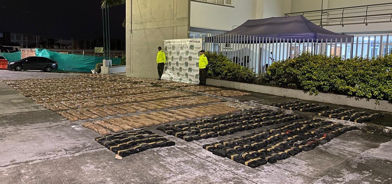 Incautan 1500 kilos de marihuana que sería distribuida en Medellín