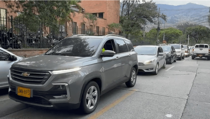 La Policía recupera 10 vehículos que habían sido robados en Bogotá y que estaban en Medellín
