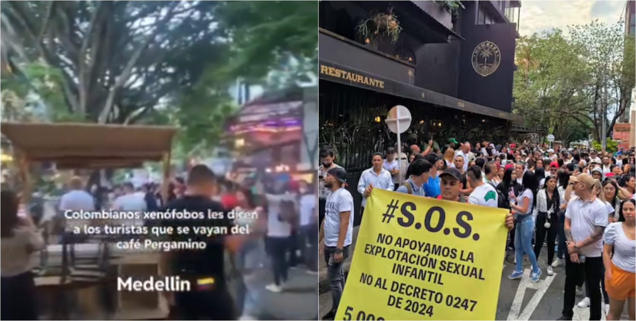 [Video] ¿Xenofobia? Esta es la razón de las protestas de los comerciantes contra un local en El Lleras