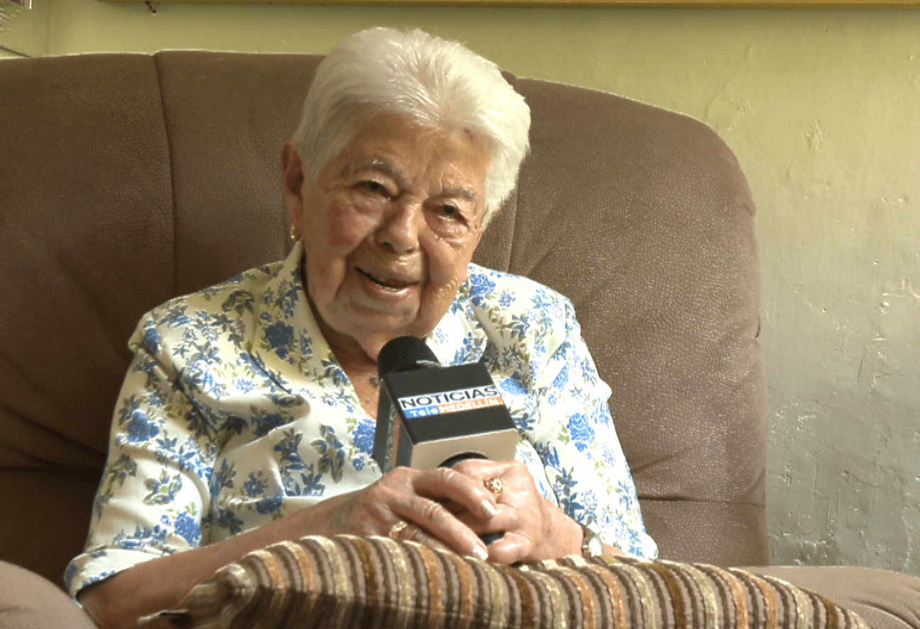 Doña Rosa, una de las mujeres más longevas de Antioquia está en Bello y tiene 105 años