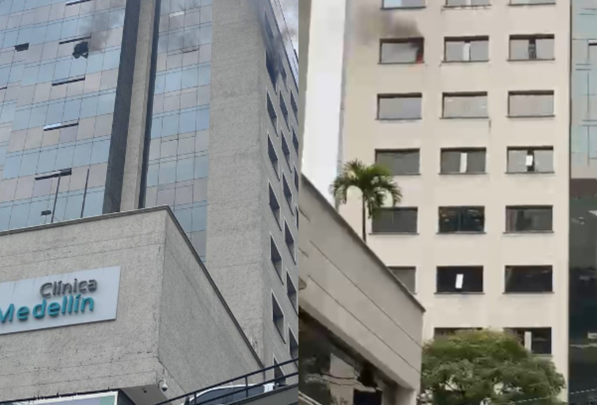 Hombre habría asesinado a médico en Clínica Medellín de El Poblado y luego incendió consultorio
