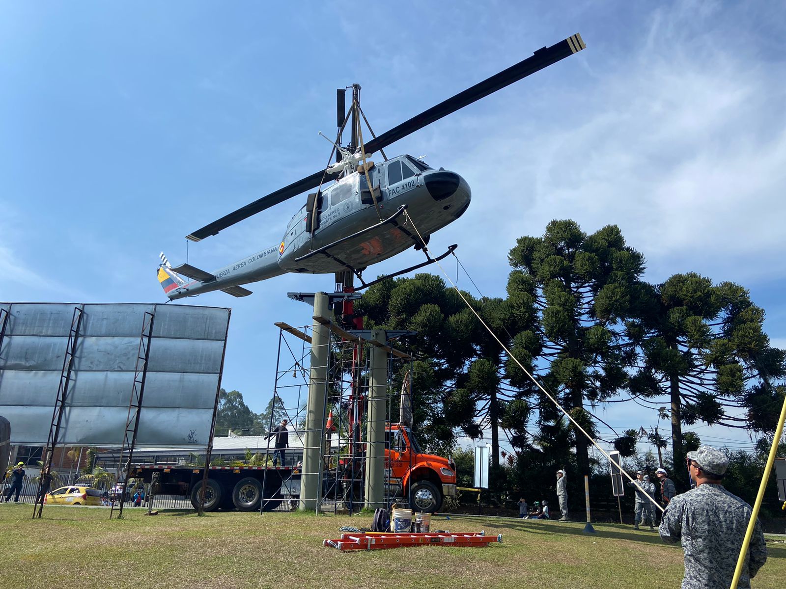 Volvió el helicóptero de Las Delicias, emblemático atractivo turístico de Rionegro