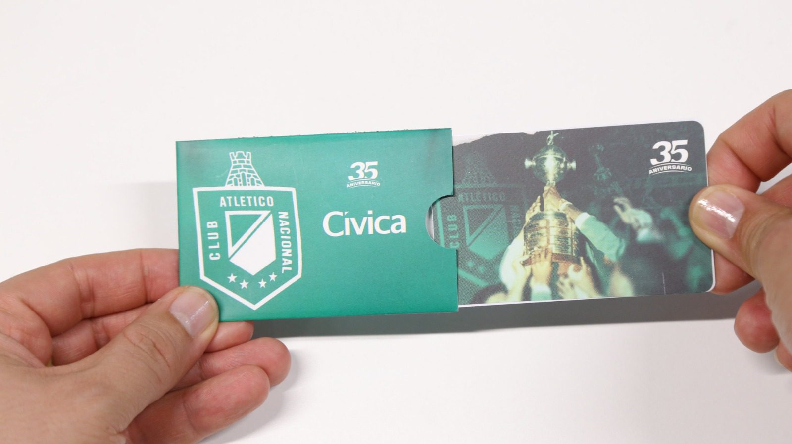Así puede obtener la Cívica conmemorativa de Atlético Nacional campeón de Libertadores