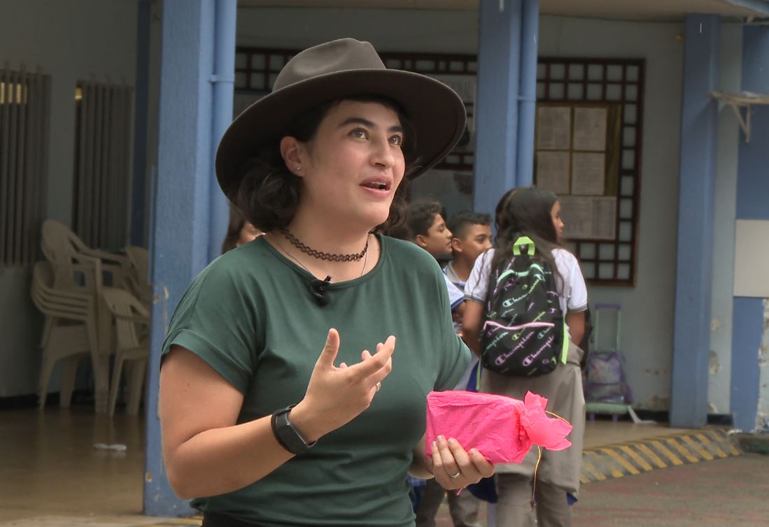 Nataly Castaño, la docente que se enamoró de las aulas en Medellín