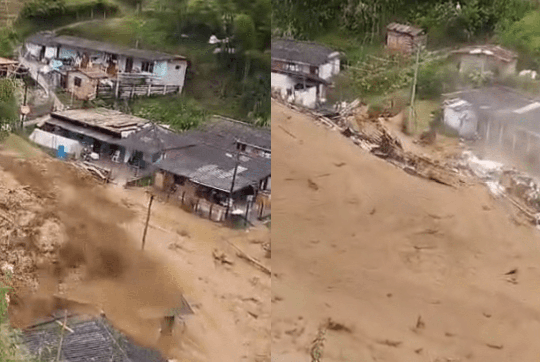 [Video] Así ocurrió la avenida torrencial en Montebello que arrasó con 30 casas