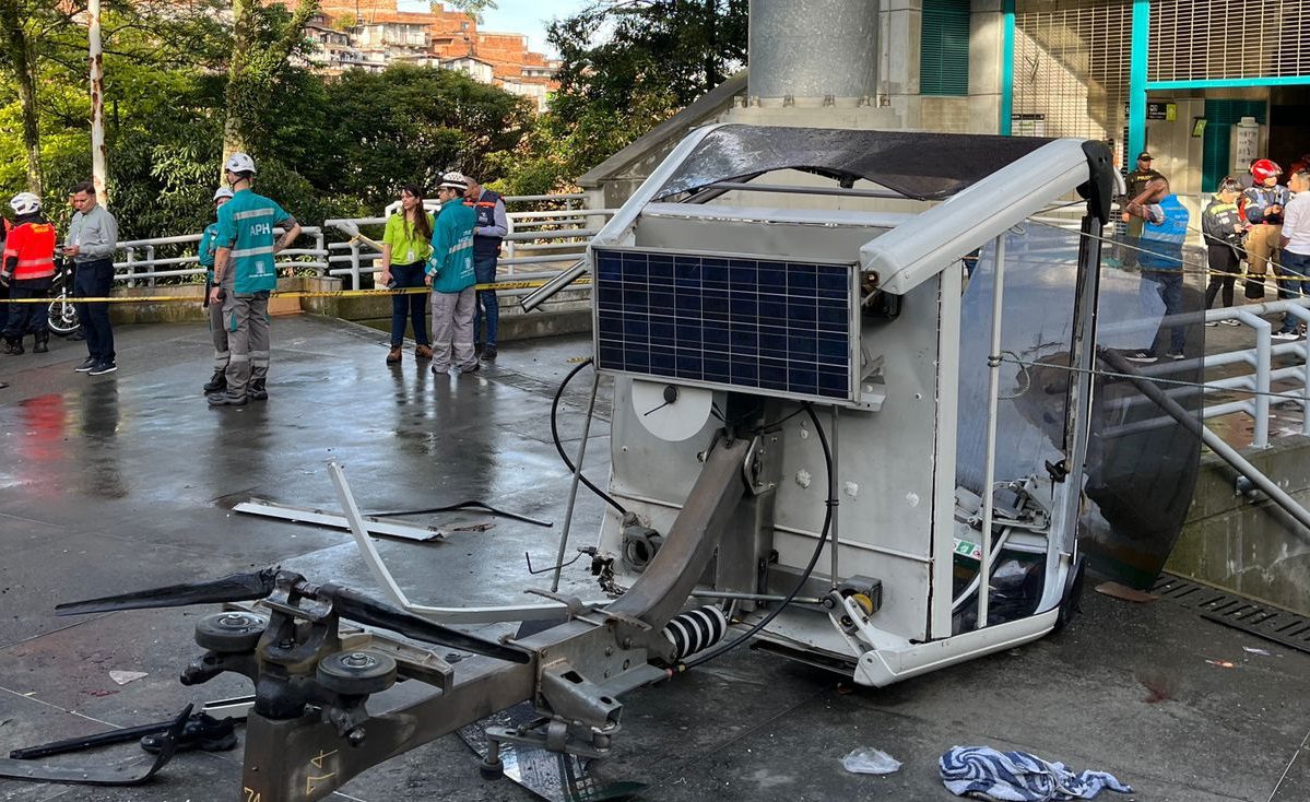 Accidente de cabina de metrocable de Medellín es un hecho sin precedentes: ¿qué ocurrió?