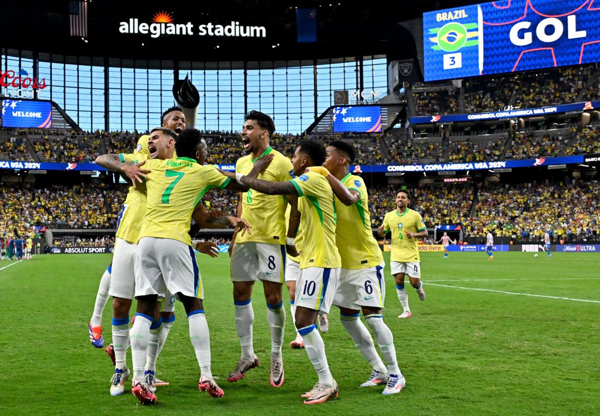 Brasil venció a Paraguay y lo eliminó de la Copa América