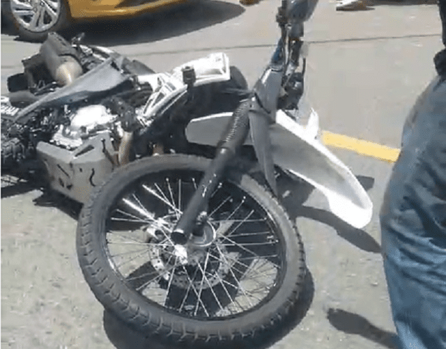 Motociclista que arrolló a mujer en San Antonio de Prado no tenía licencia