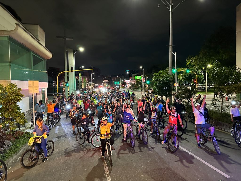 Prográmese con el ciclopaseo nocturno en Envigado, será el jueves y este es el recorrido