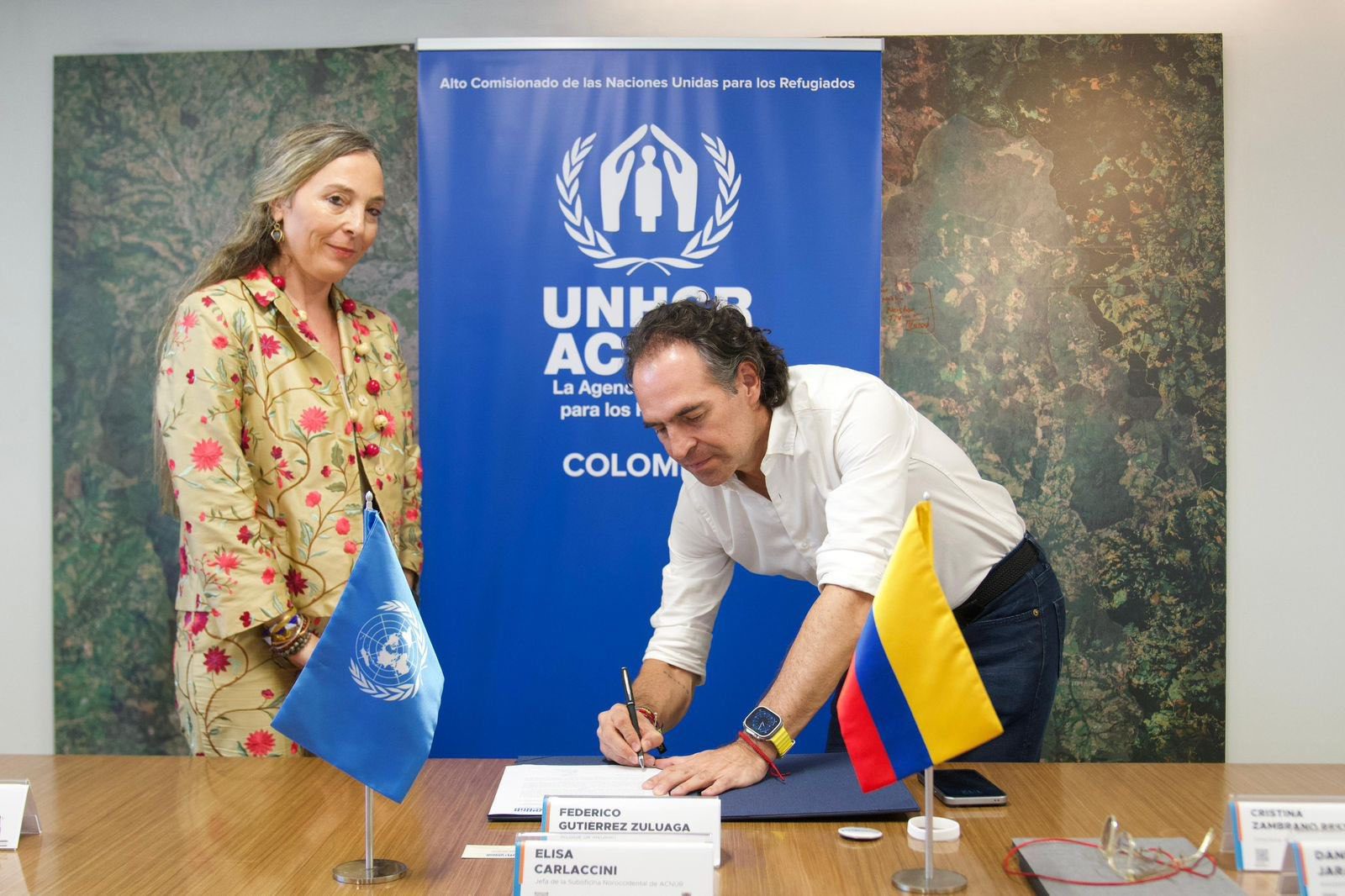 Alcaldía y Acnur firman acuerdo para proteger derechos de migrantes y refugiados