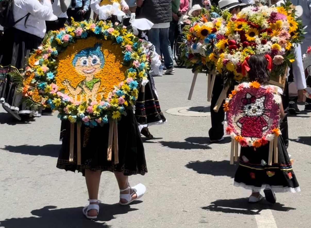 Así se vivió el Desfile de Silleteritos en Santa Elena