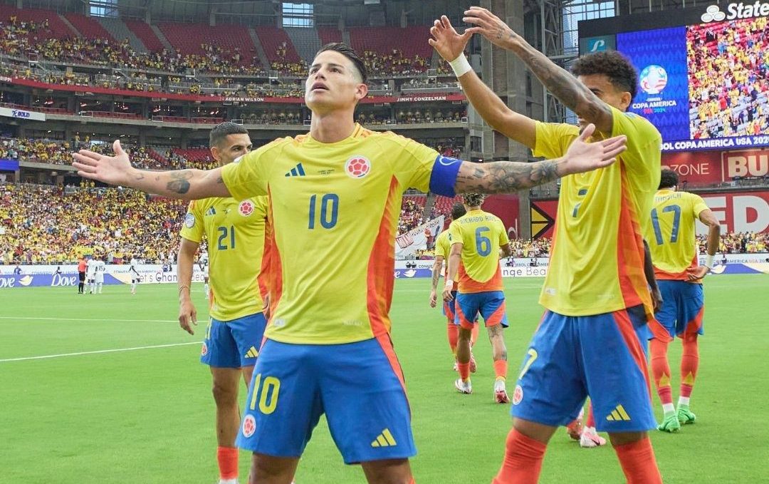 Colombia goleó a Panamá y está en semifinales de la Copa América
