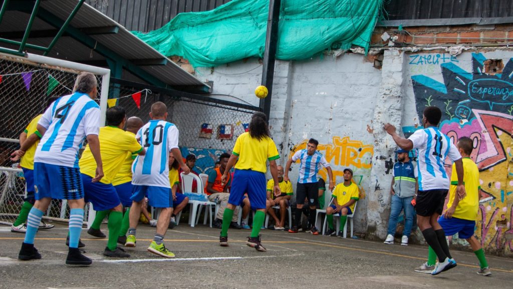 Conozca la Copa América de la inclusión jugada por habitantes de calle en Medellín