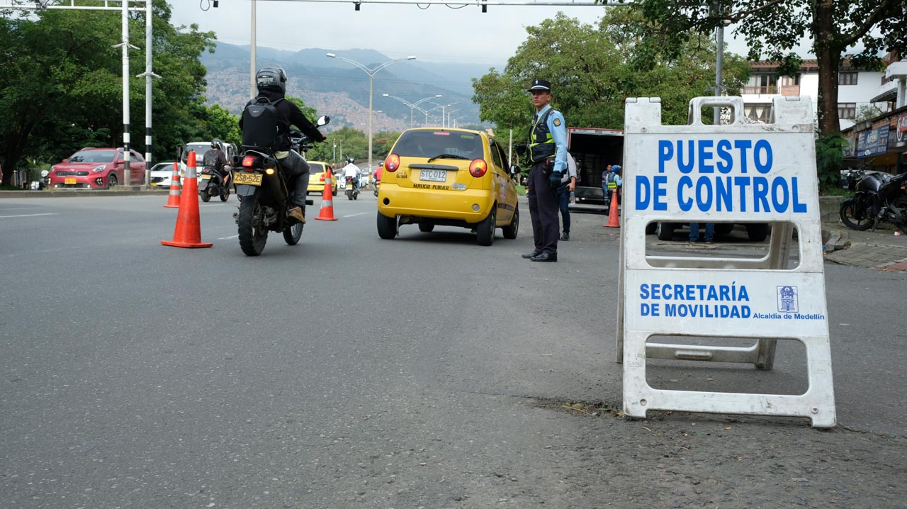 Así será la movilidad este domingo en Medellín 