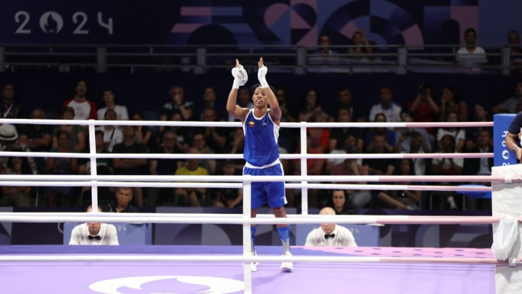 Angie Valdés ganó en los 60 kilogramos y luchará en los cuartos de final de París