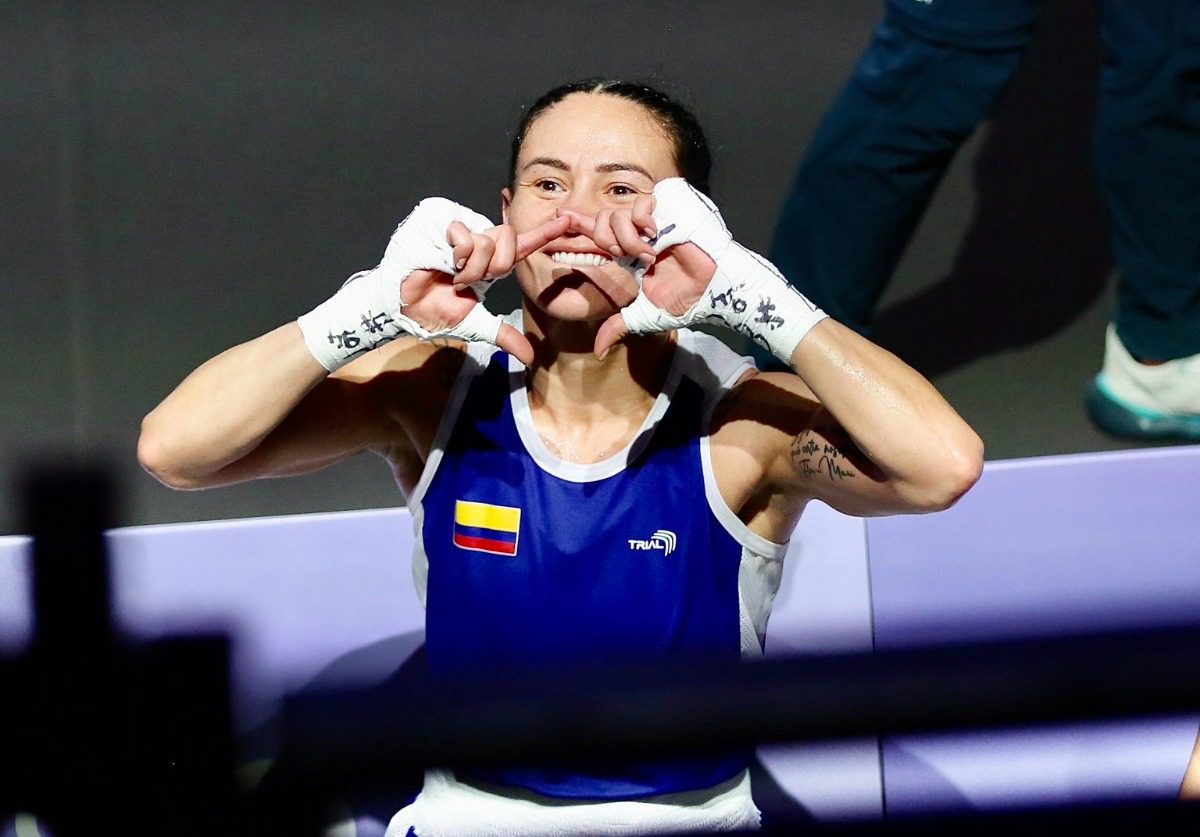 ¡Orgullo colombiano! La boxeadora Yeni Arias está en los cuartos de final de París 2024