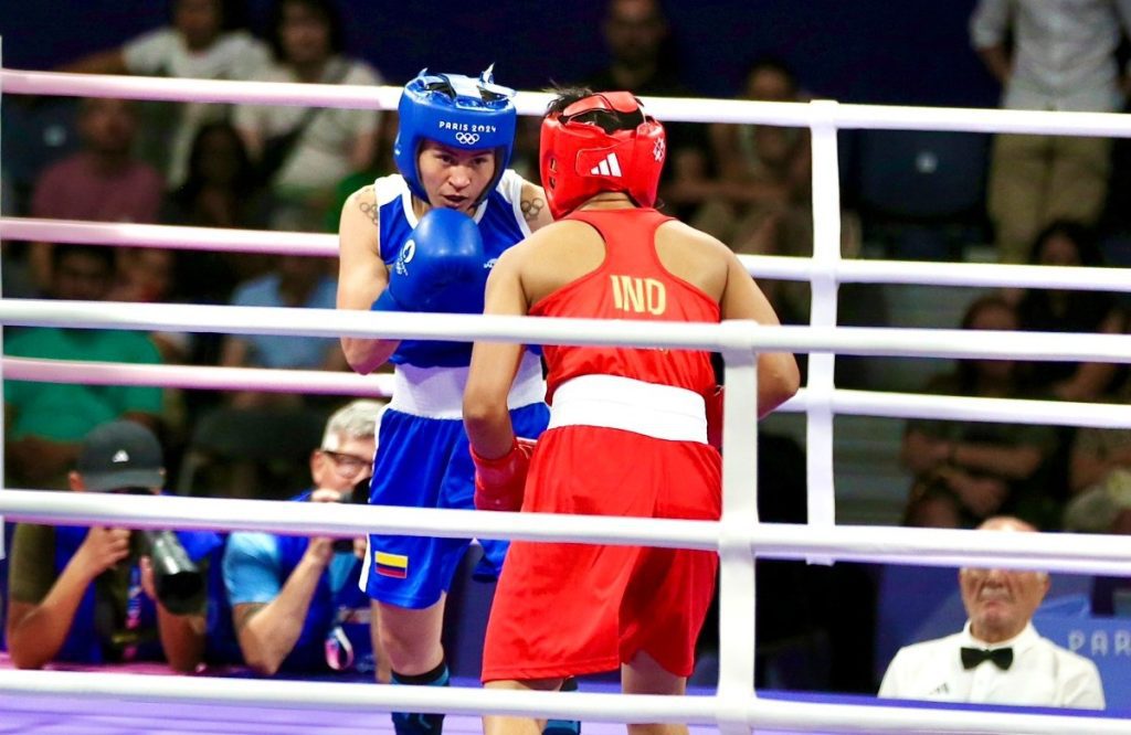 ¡Orgullo colombiano! La boxeadora Yeni Arias está en los cuartos de final de París 2024