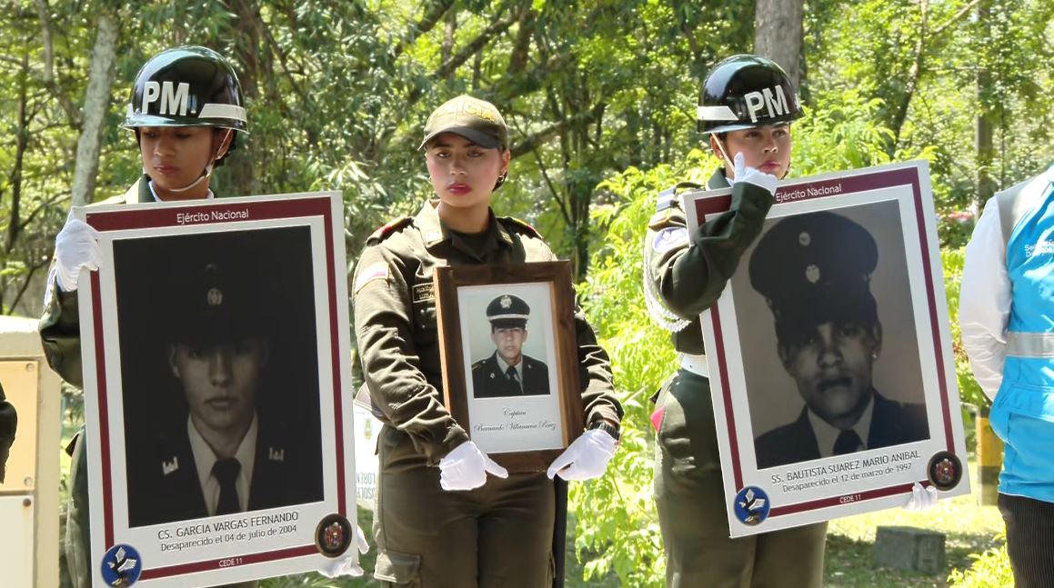 Así fue el acto conmemorativo del Día Internacional de la Desaparición Forzada