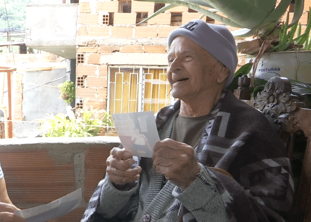 Esta es la historia de Pablo Emilio Ortiz, el abuelo más longevo de Medellín con 111 años