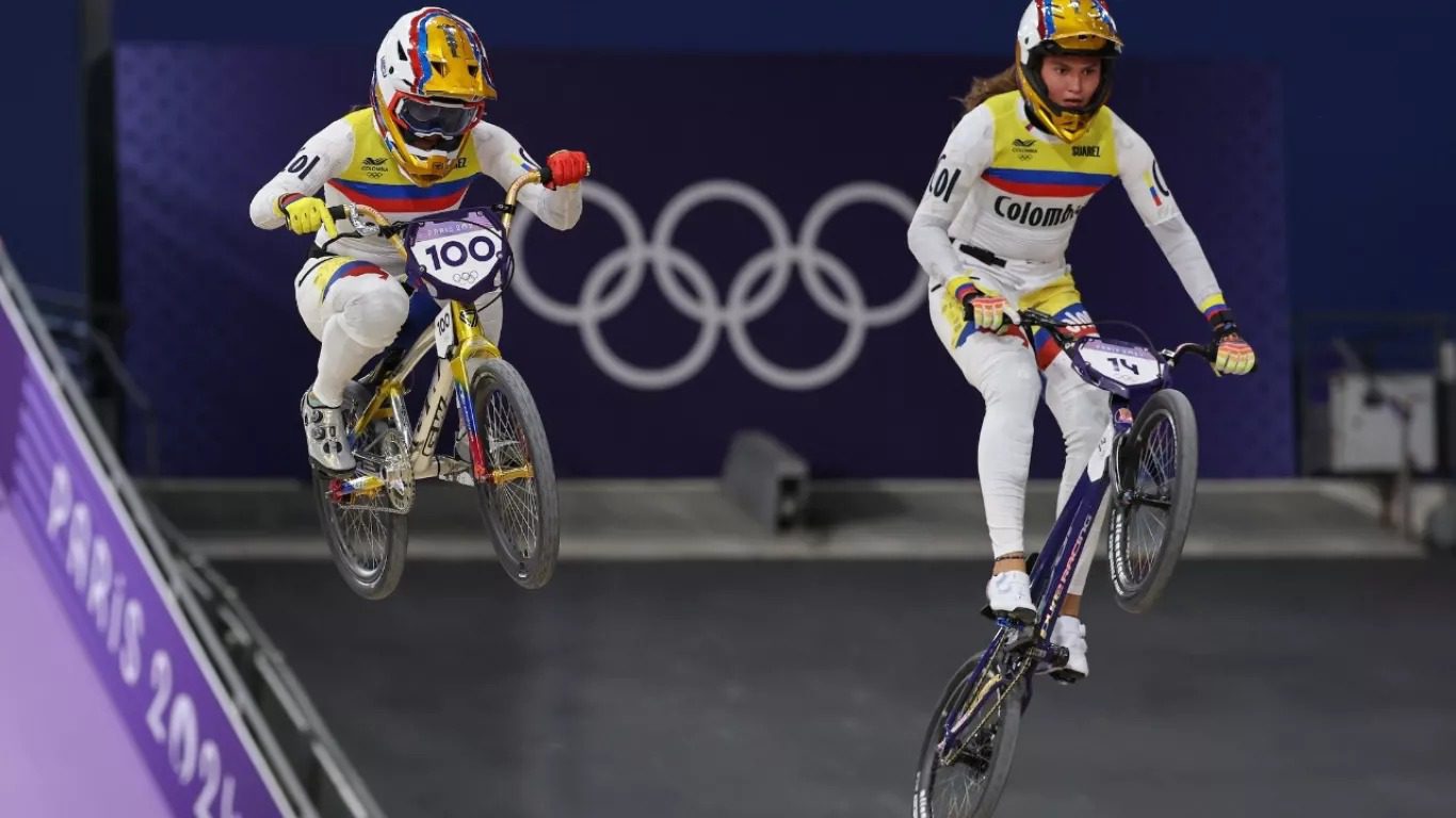 ¡Vamos! Mariana Pajón y otros 3 deportistas clasificaron a semifinales de BMX