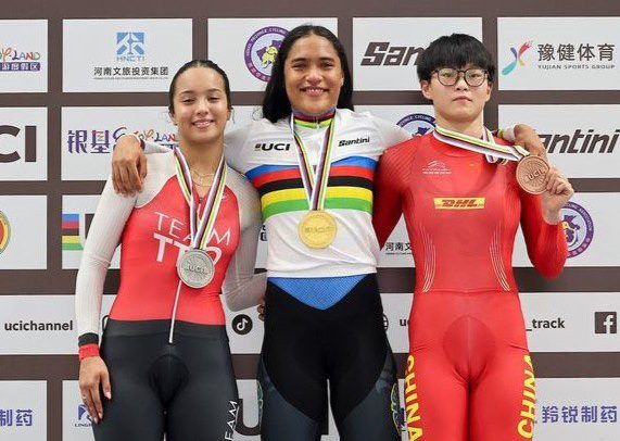 ¡Qué orgullo! Stefany Cuadrado gana el keirin y su tercer oro en China