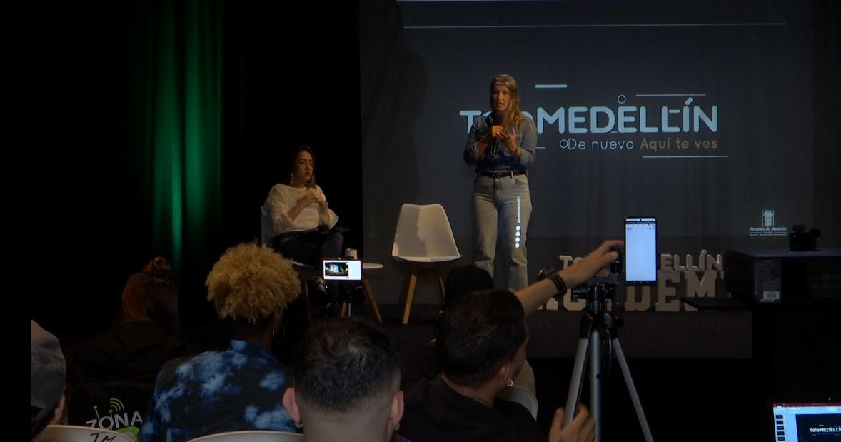 Telemedellín Academy comparte experiencias con medios comunitarios