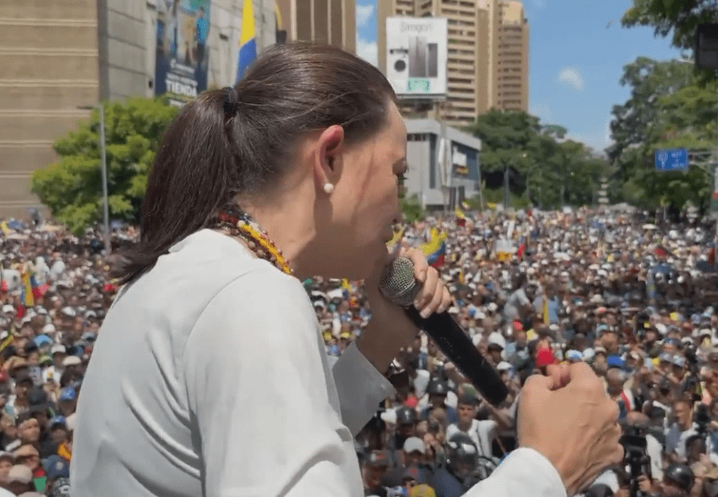 Venezolanos salieron a protestar contra Nicolás Maduro en diferentes lugares del mundo