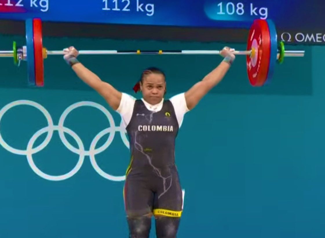 ¡Arriba Colombia! Mari Leivis Sánchez ganó medalla de plata en pesas