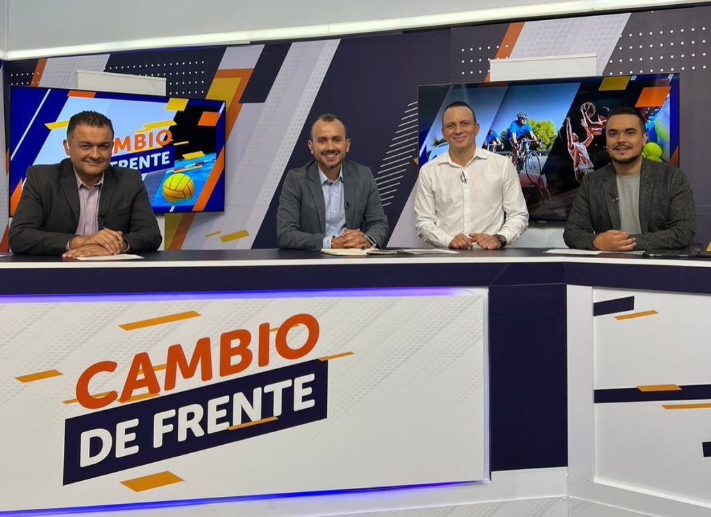 Cambio de Frente centenario: el espacio deportivo de Telemedellín celebra sus 100 programas