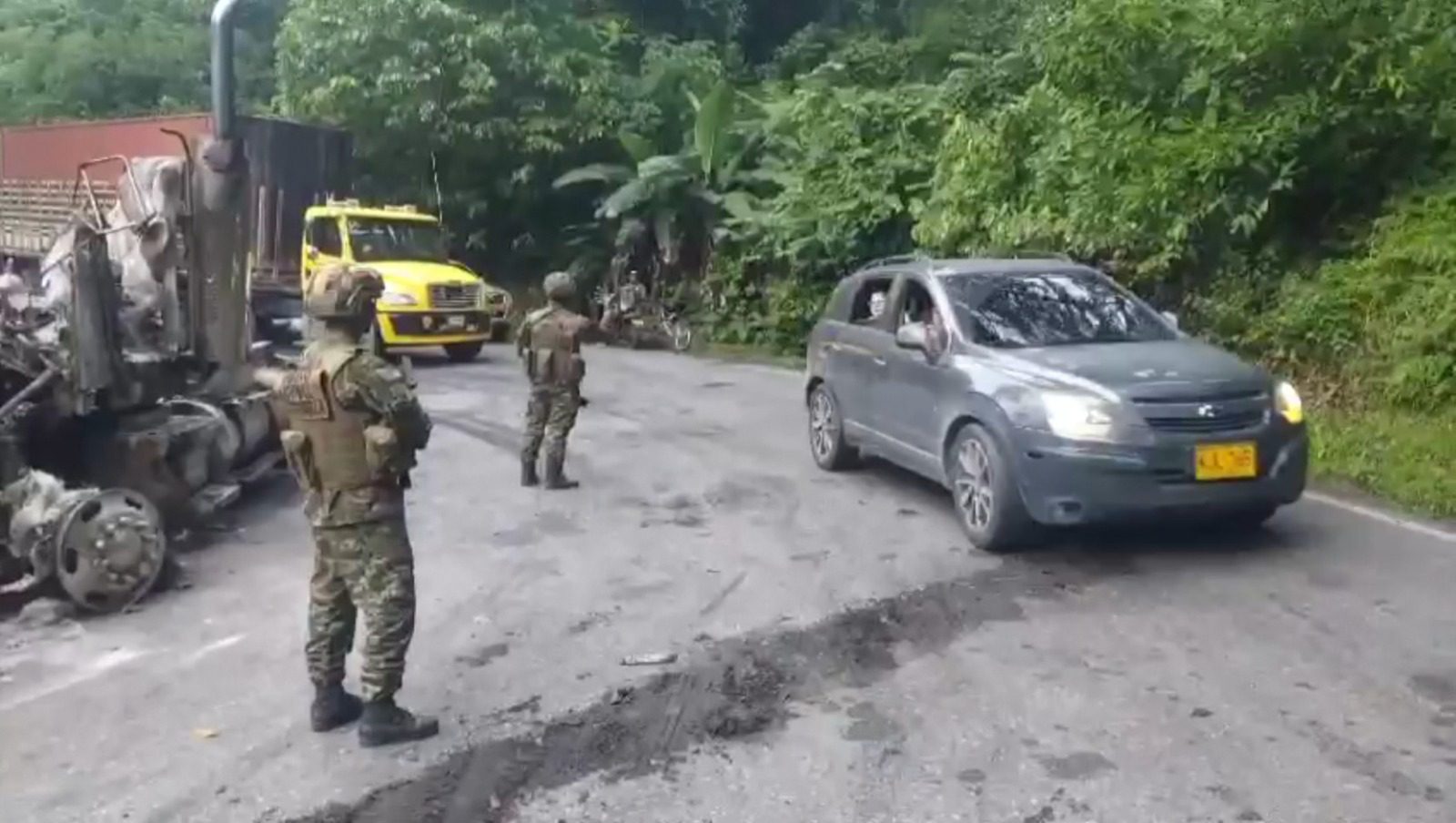 Transportadores advierten sobre peligro en 4 corredores viales de Antioquia