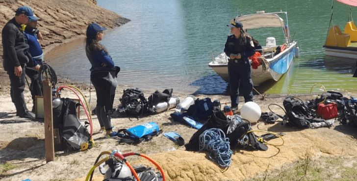 Buscan a menor de 15 años desaparecido en embalse de El Peñol