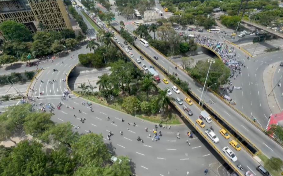 Así avanzan las manifestaciones en respaldo al gobierno Petro