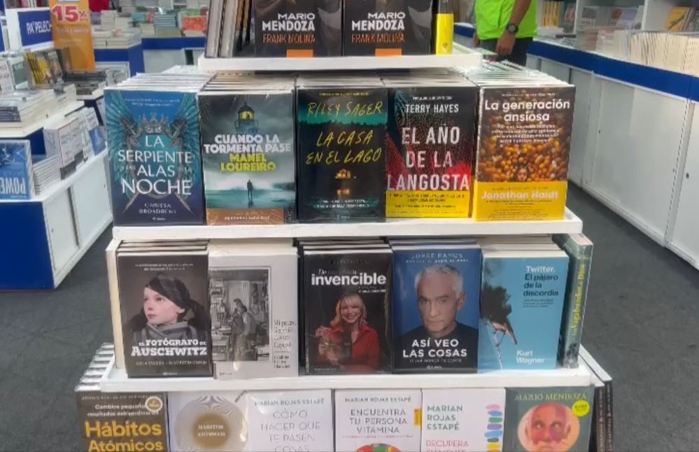 Este es el top 3 de libros más vendidos en la Fiesta del Libro