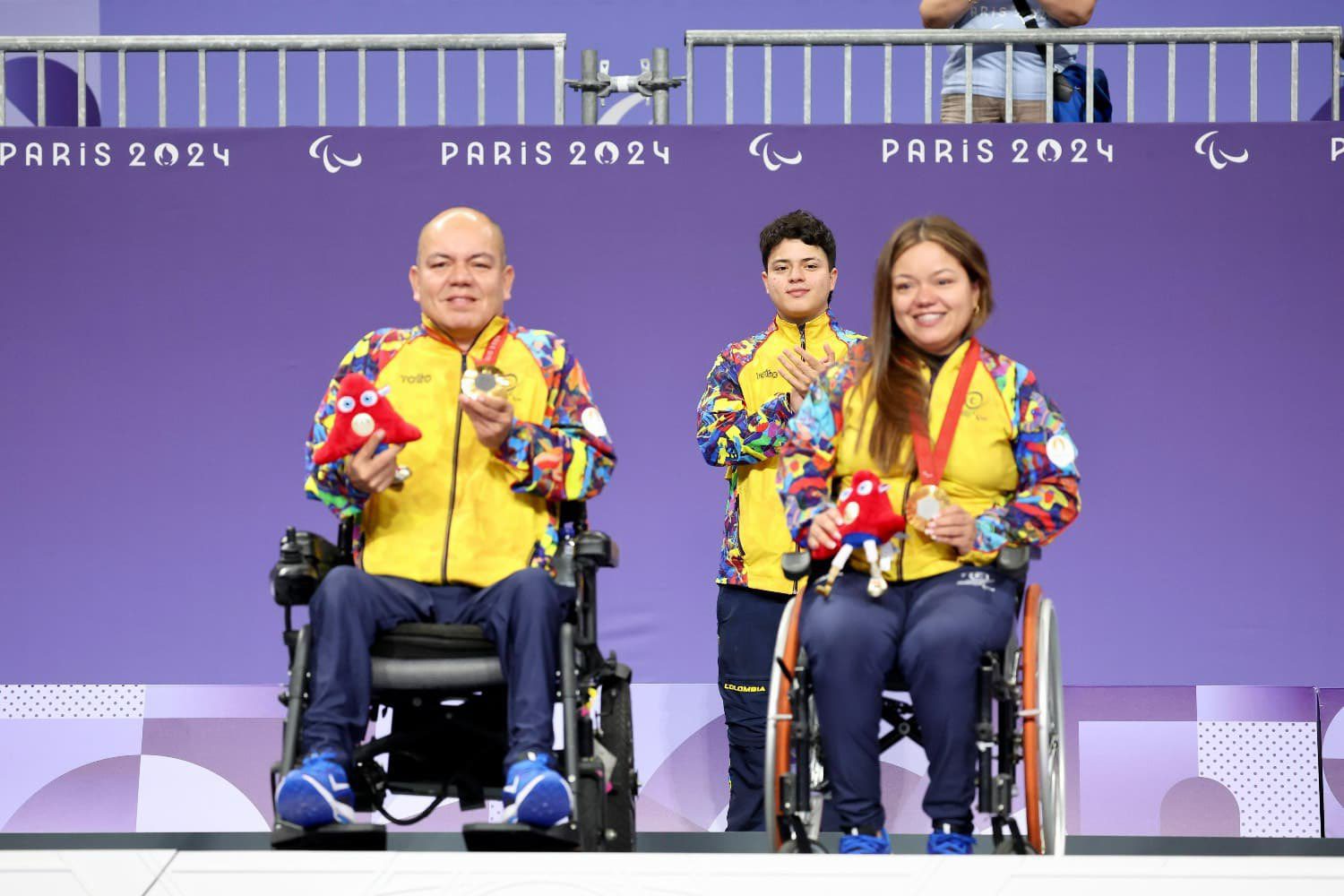 Orgullosamente colombianos: atletas ganaron oro y bronce en París 2024