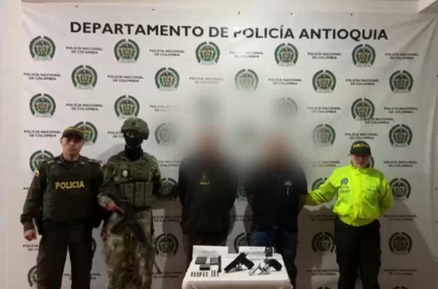 Por delitos de extorsión y homicidio fueron capturados 2 hombres en Urrao