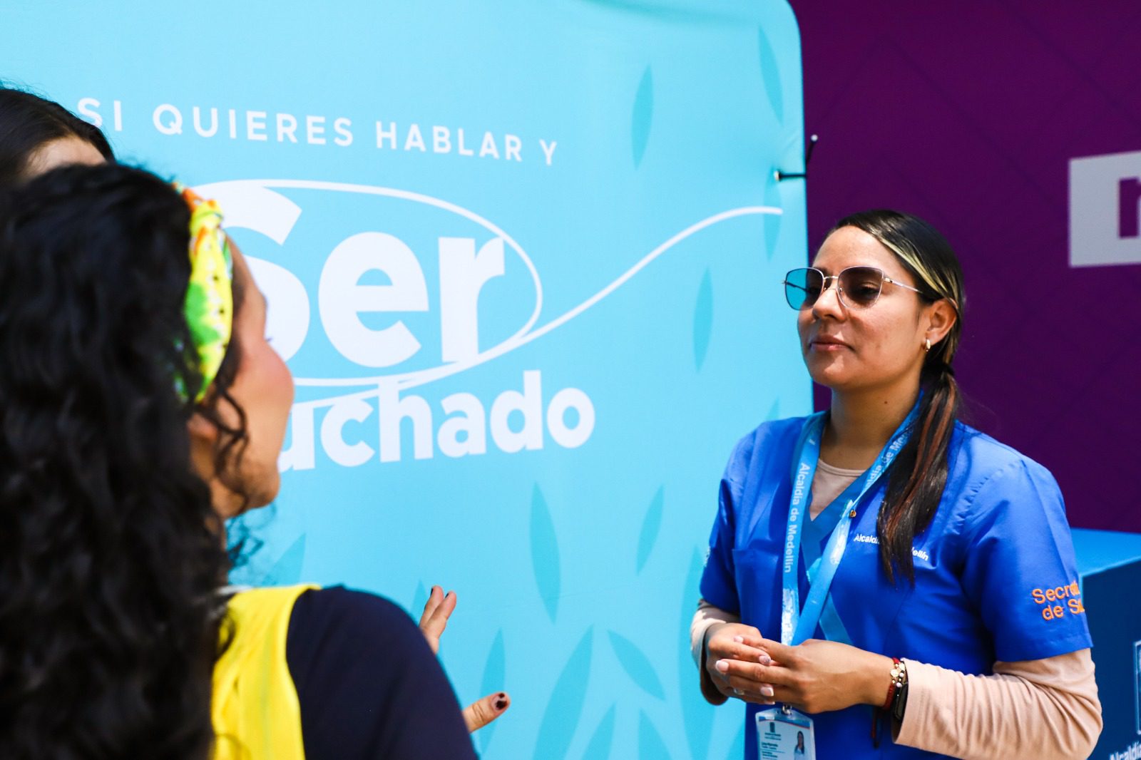 Abren Escuchadero en la Fiesta del Libro para el cuidado de la salud mental