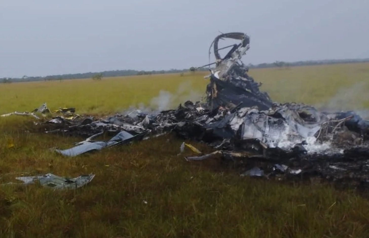 Accidente de helicóptero de la Fuerza Aérea en Vichada dejó 8 militares fallecidos