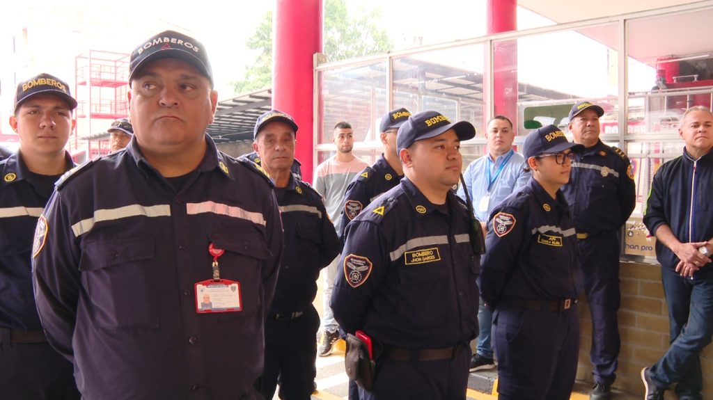 Cuerpo de Bomberos Voluntarios de Itagüí recibió nuevos equipos para emergencias