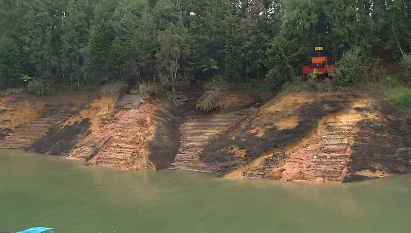 Embalse de Guatapé continúa por debajo del 50 % de su nivel 