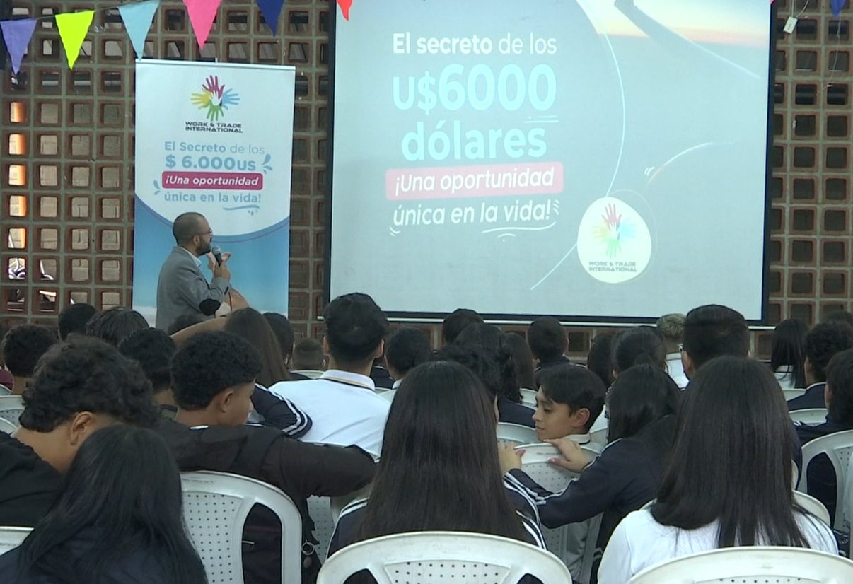 Así fue el experimento social en colegio de Medellín sobre la trata de personas