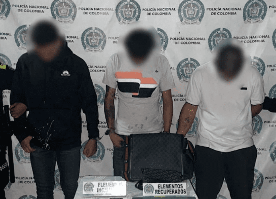 Así lograron captura de 3 hombres que habrían robado a extranjeros