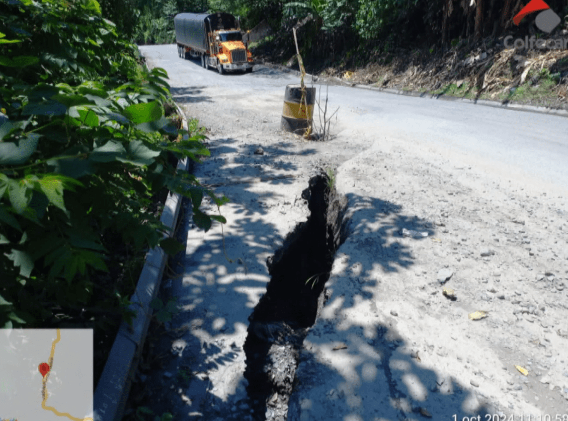 Dos vías de Antioquia están entre las más peligrosas, según estudio